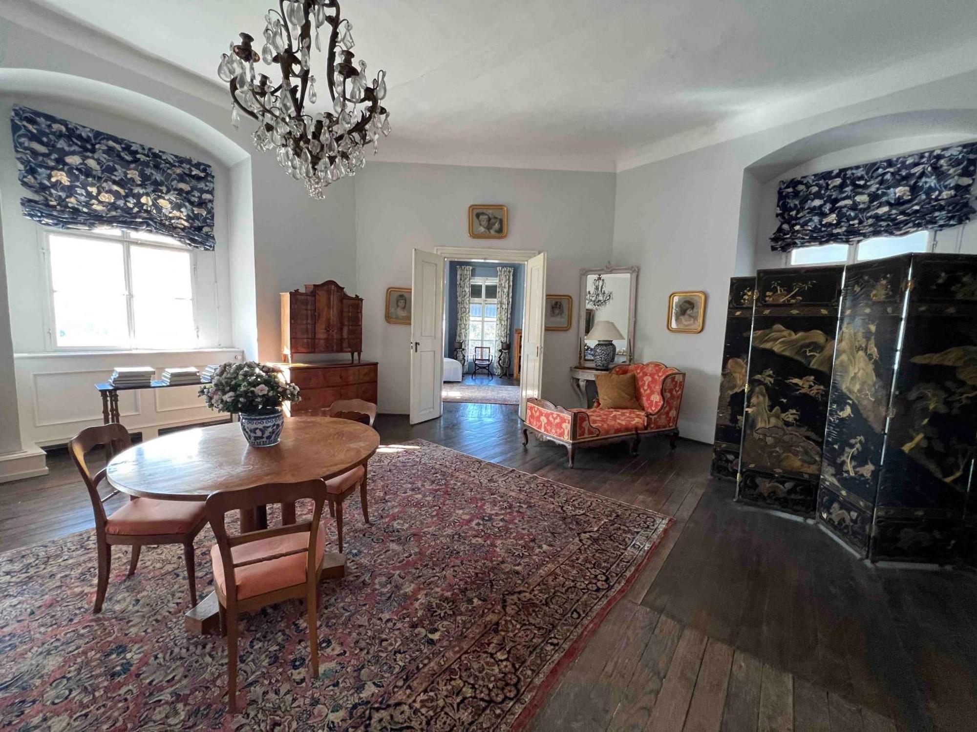 הוילה Schwertberg Charming Castle In Austria מראה חיצוני תמונה