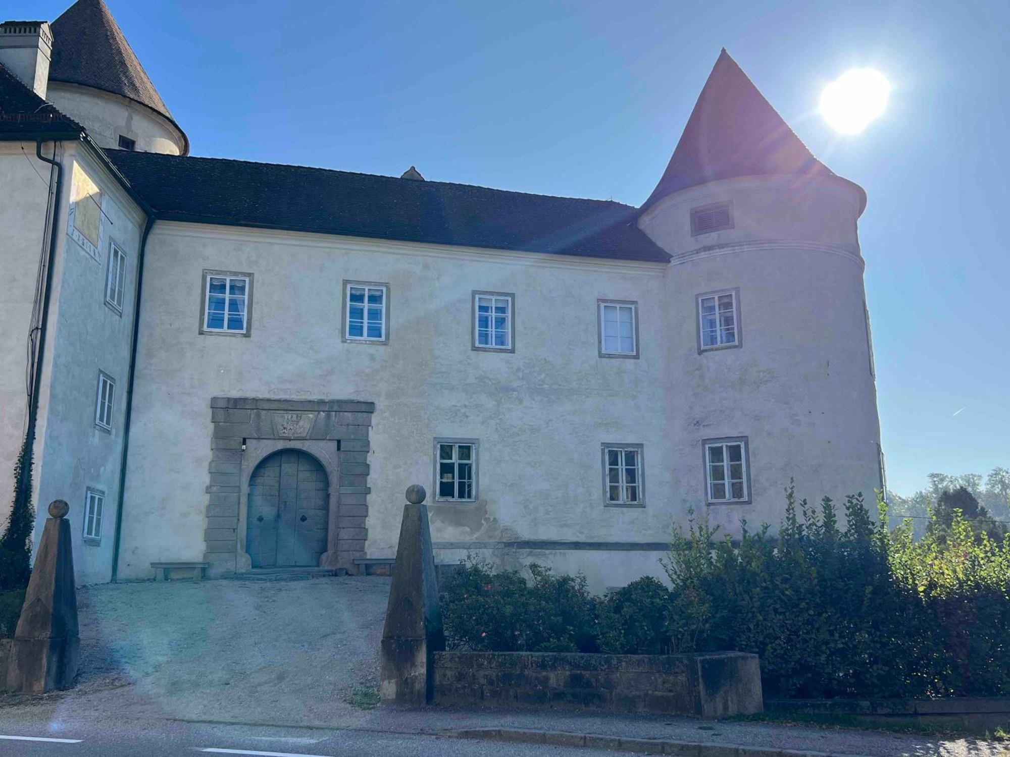 הוילה Schwertberg Charming Castle In Austria מראה חיצוני תמונה